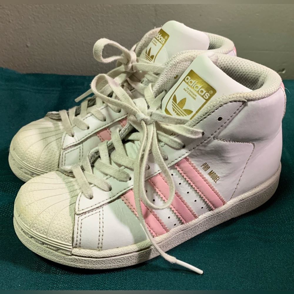adidas Kids Sneakers White and Pink